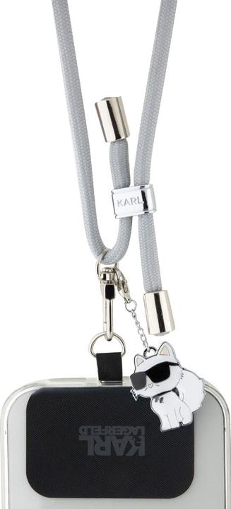 Actual product image Karl Lagerfeld KLUCNMSCKIG Universal CBDY Cord pasek czarny/black