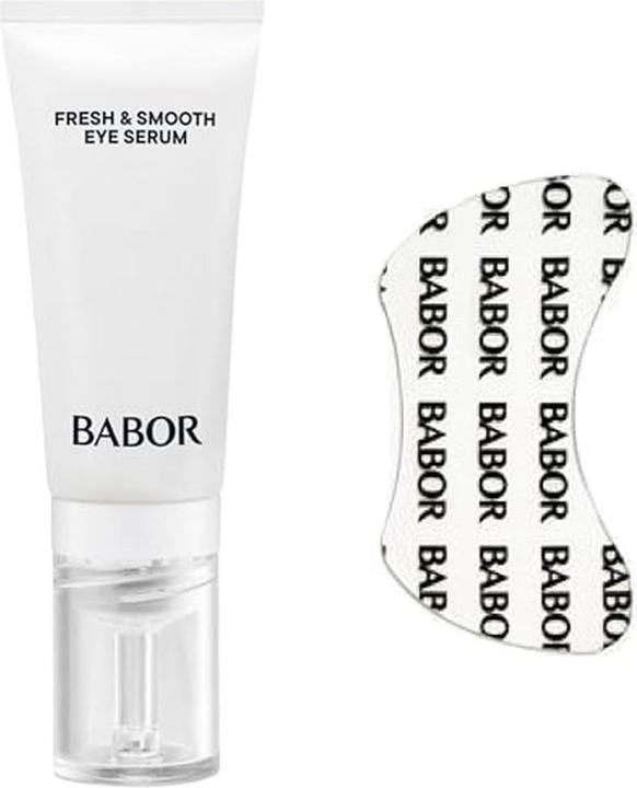 Actual product image Babor SKINOVAGE - Instant Fresh & Smooth Eye Serum + Patches (Eye patches, Day, Night, 15 ml)