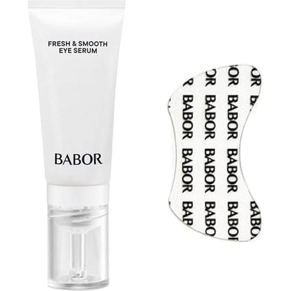 Babor, Cura degli occhi, SKINOVAGE - Siero occhi istantaneo fresco e liscio + patch (Cerotti per gli occhi, 15 ml)