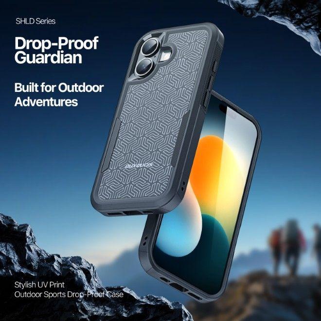 Actual product image Dux Ducis Shld Series Robustes TPU und PC Hardcase 3m Fallsicher (Apple iPhone 17)