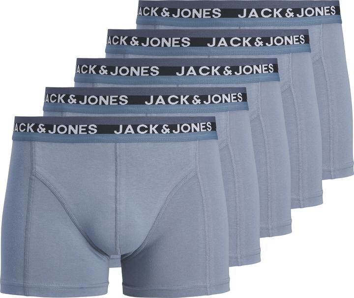 Immagine prodotto Jack & Jones Jacstrib Blue Wb Trunks 5 Pack (L, Confezione da 5 pezzi)