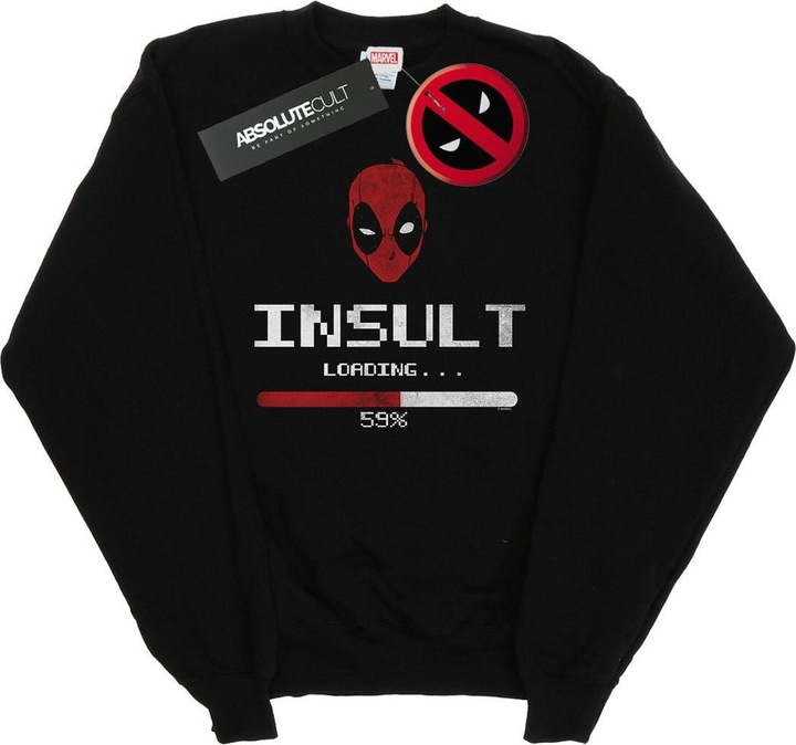 Immagine prodotto Deadpool Insult Loading Felpa Uomo (XL)