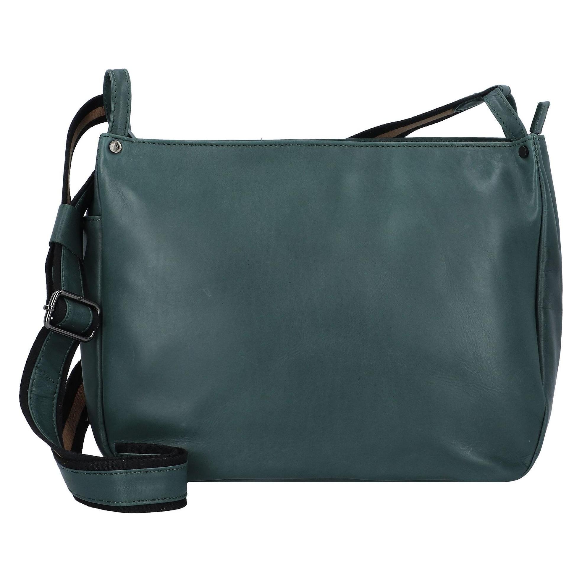 Harolds, Unisex, Handtasche, Caugio Umhängetasche Leder 31 Cm, Grün