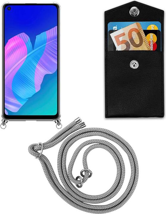 Produktbild Cadorabo TPU Handy Kette SILBER Cover