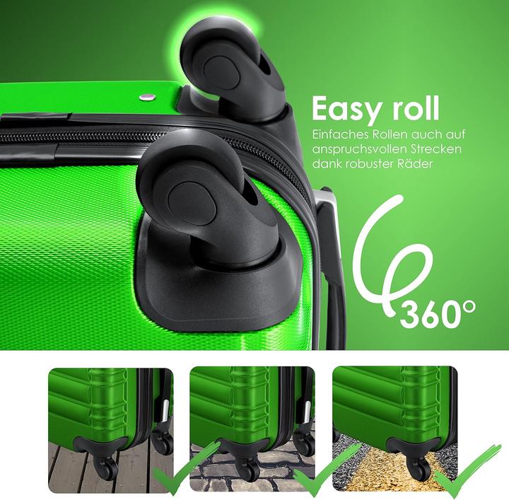 Produktbild Kesser 3-teiliges Hartschalenkoffer-Set (45 l)