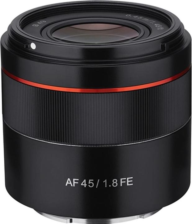 Immagine prodotto Samyang AF 45mm F1.8 FE (Sony E, APS-C / DX, Full frame)