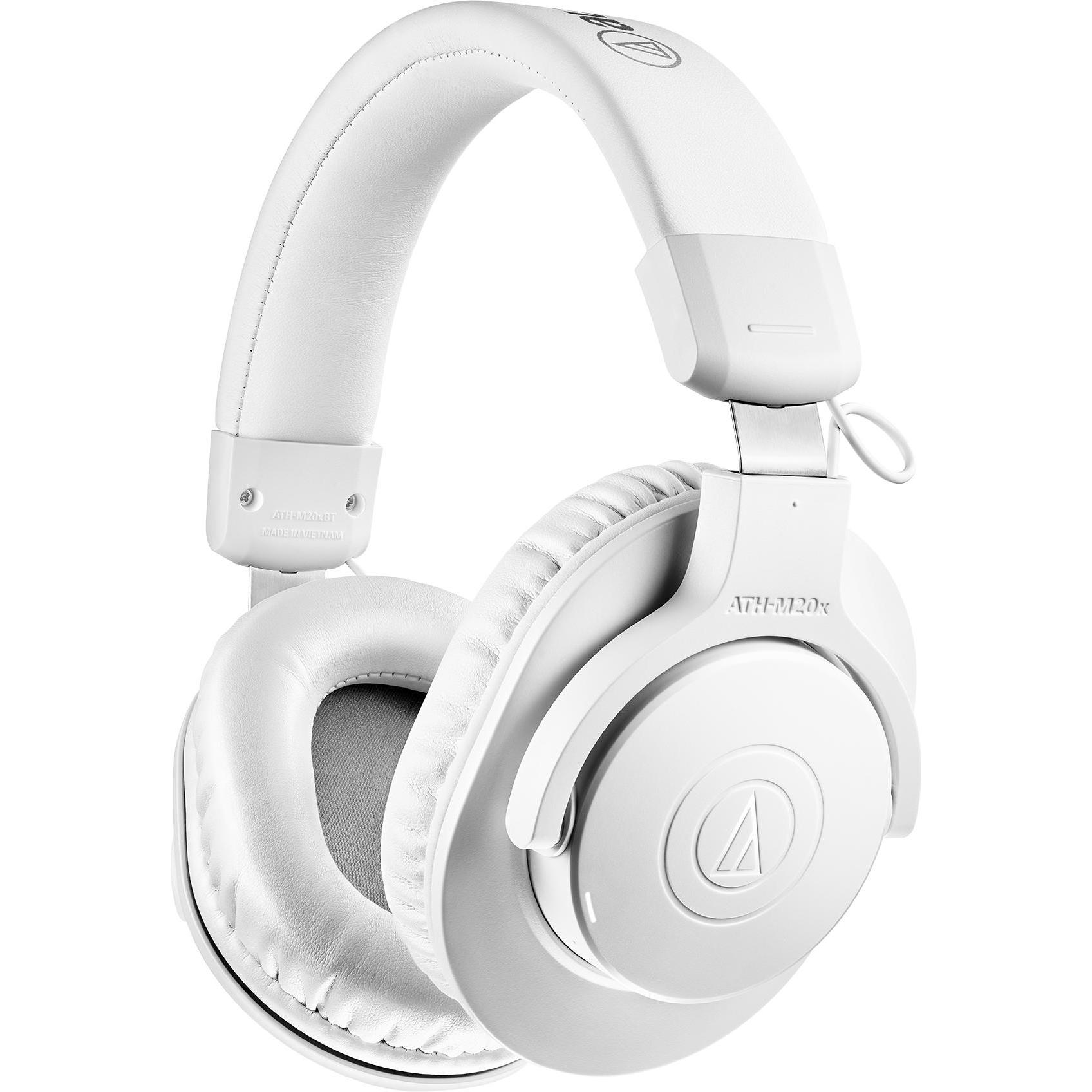 Audio-Technica Headphone Athm20xbtwh (60 h, Kabellos, Kabelgebunden) (ATH-M20XBTWH)