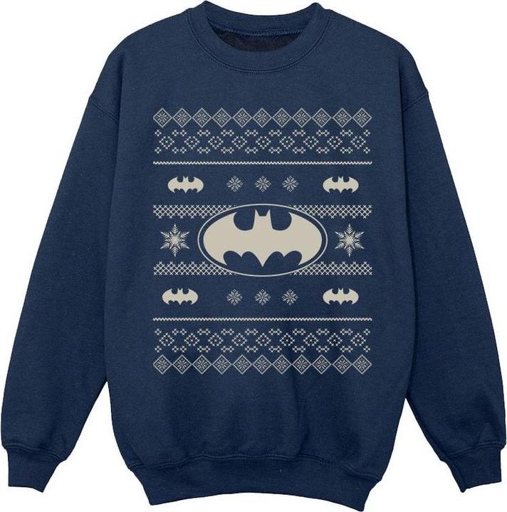 Produktbild Universal Textiles Christmas Knit Batman Sweatshirt Jungen (104)