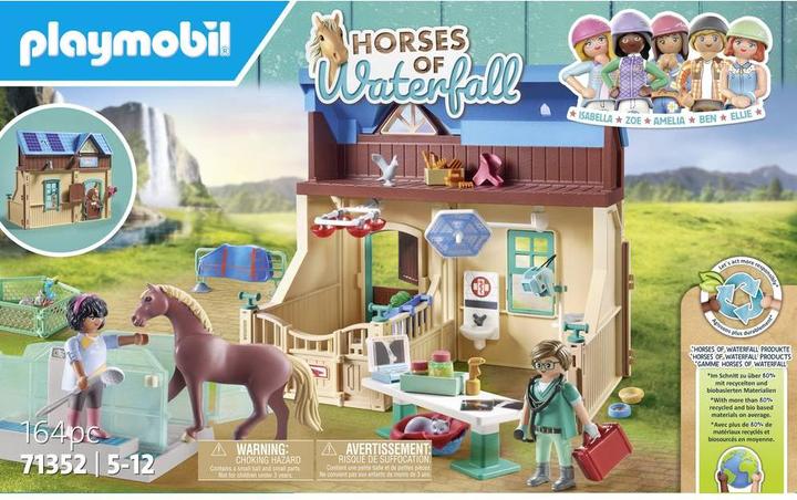 Actual product image Playmobil Riding therapy & veterinary practice (71352, Playmobil Horses of Waterfall)