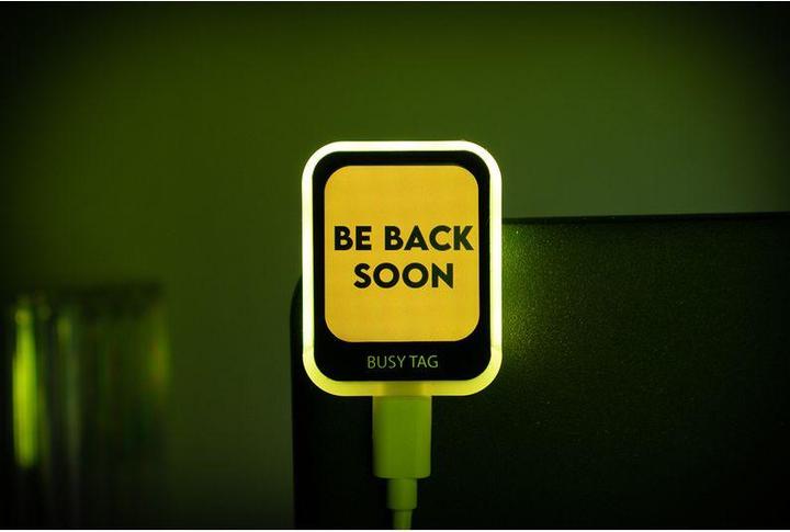 Actual product image Luxafor Busy Tag