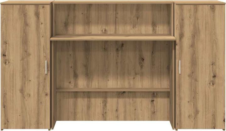 Produktbild vidaXL Empfangstheke Artisan-Eiche 180x50x103,5 cm Holzwerkstoff (50 x 50 x 103.50 cm)