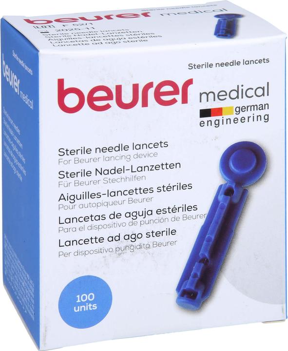 Actual product image Beurer Lancets Sterile, 100 pcs LAN (Lancets)