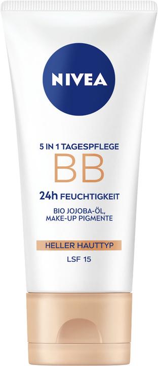 Produktbild NIVEA 5in1 Tagesplfege BB Hell LSF15
