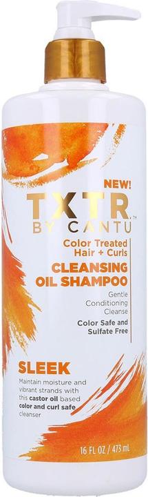 Cantu TXTR by Cleansing Oil Shampoo 16oz (473 ml, Flüssiges Shampoo)