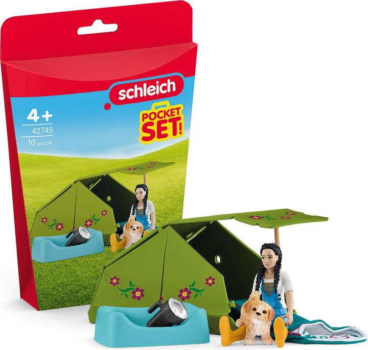 Image du produit Schleich Aventure en camping avec Kim