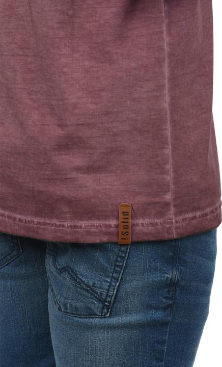 Immagine prodotto Solid Tino T-Shirt A Maniche Corte Maglietta Da Uomo Con Collo A V In Cotone 100% (M)