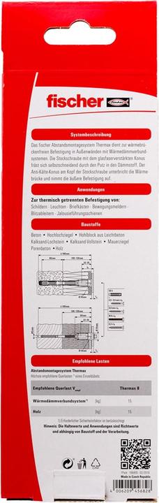 Produktbild Fischer TherMax 8/120 M6 (2 Stk.)