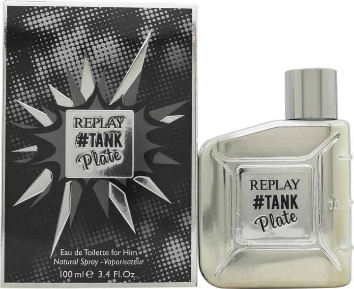 Actual product image Replay #Tank Plate (Eau de toilette, 100 ml)