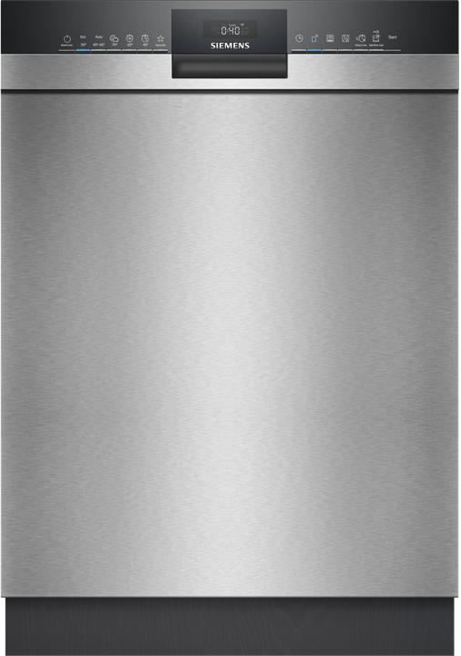 Produktbild Siemens iQ300, Unterbau-Geschirrspüler, 60 cm, Gebürsteter Stahl, SN43ES04TE