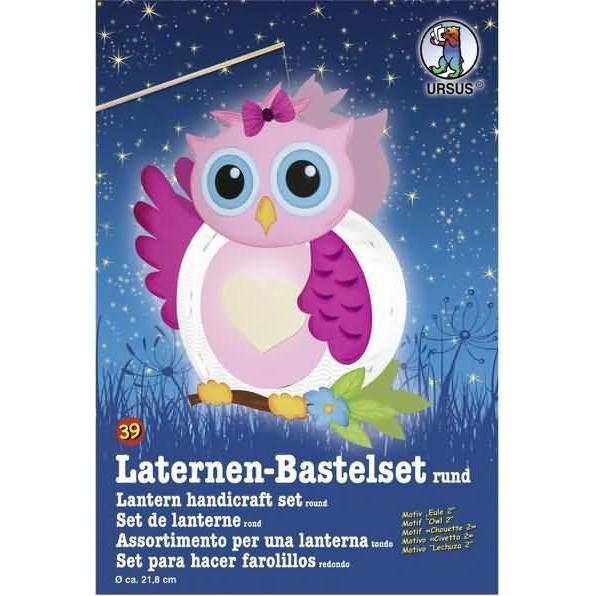 Ursus Laternen-Bastelset 39 'Eule 3'