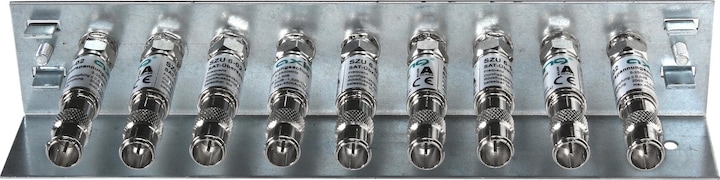 Actual product image Axing Grounding bracket QEW 9-20 Overvoltage protection, 9-fold