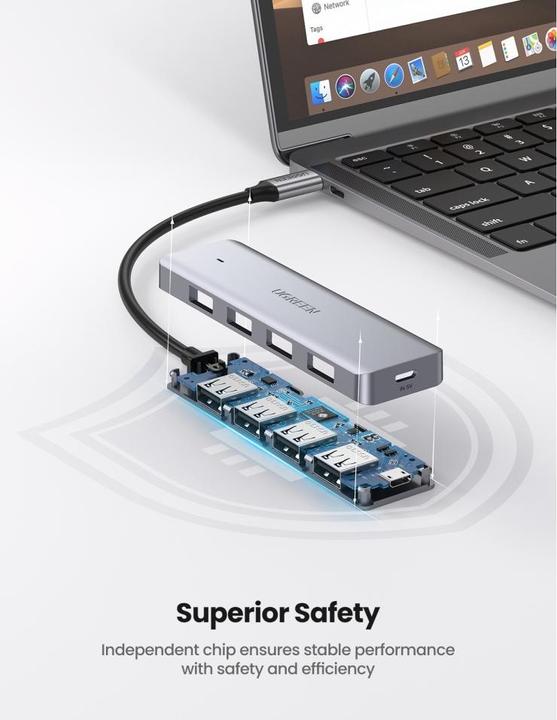 Immagine prodotto Ugreen 4 Port-C Hub (USB-C, 4 Porti)