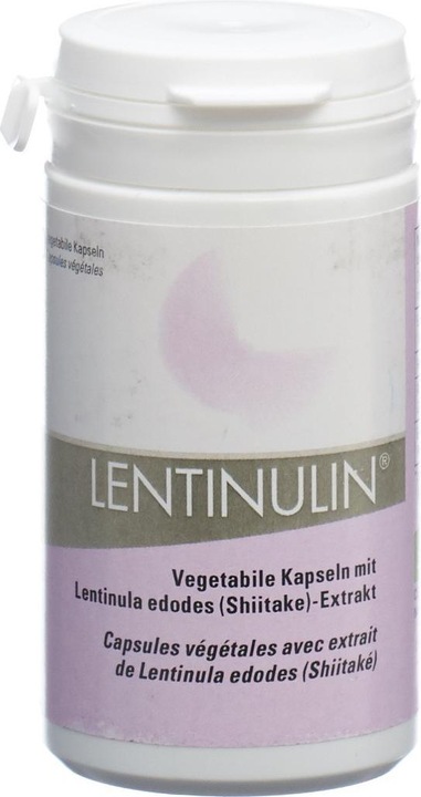 Actual product image Lentinulin Vital Mushroom Extract (Shiitake) (60 Piece, Capsules, 46 g)