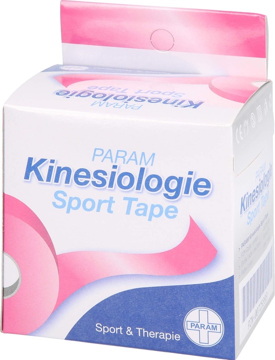 Produktbild Kinesiologie Sport Tape 5cmx5m Pink, 1 St PFL (5 m)