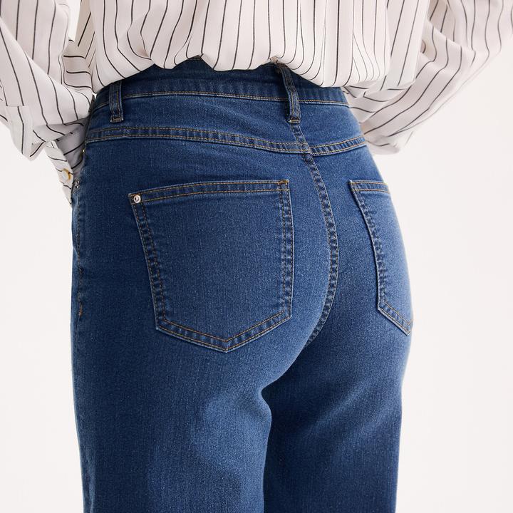 Actual product image Anne Weyburn Cropped Jeans (44)