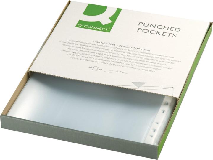 Produktbild Q-Connect Zeigebuchtaschen (A4, 100 x)