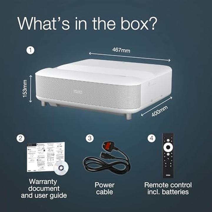 Productafbeelding Epson EH-LS650W (4K, 3600 lm, 0.25 - 0.62 : 1)