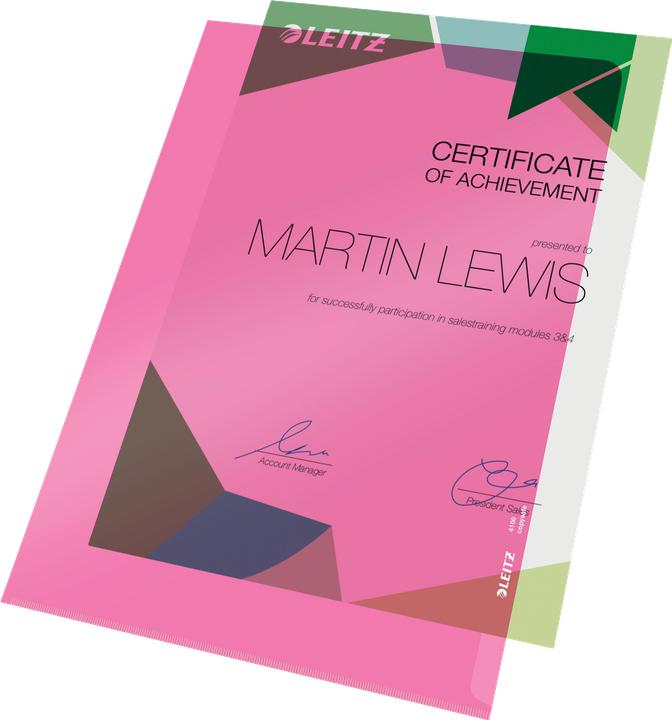 Image du produit Leitz Pochettes transparentes Premium A4 (A4, 100x)