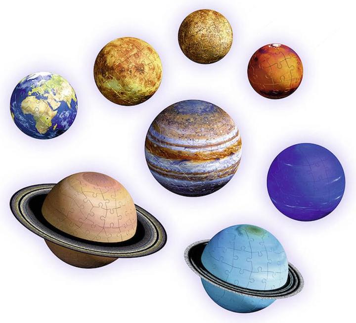 Actual product image Ravensburger 3D solar system (540 pieces)
