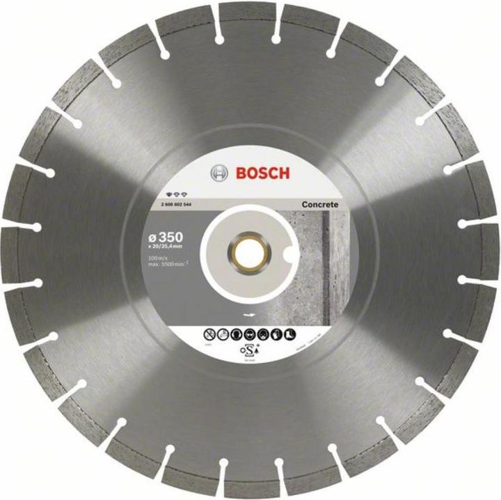Produktbild Bosch Professional Zubehör Diamanttrennscheibe Standard for Concrete, 400 x 20,00/25,40 x 3,2 x 10 mm