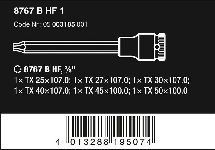 Produktbild Wera 8767 B Hf 1