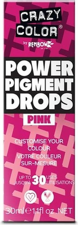 Produktbild Crazy Color Pink Power Pigments Ultra Concentrated Custom Toner & Semi-Permanent Dye 30ml