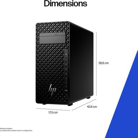 Produktbild HP Z2 Tower G1i (1000 GB, 32 GB, RTX PRO 2000 Blackwell)