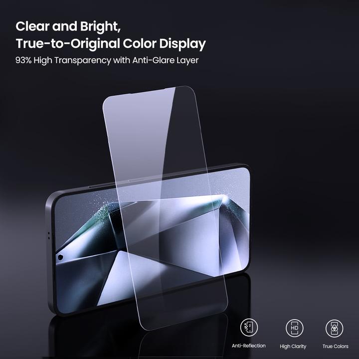 Produktbild Samsung Nillkin Tempered Glass 0,2 mm H+ PRO 2.5D für Galaxy S25 (mit Applikator) (Samsung Galaxy S25)