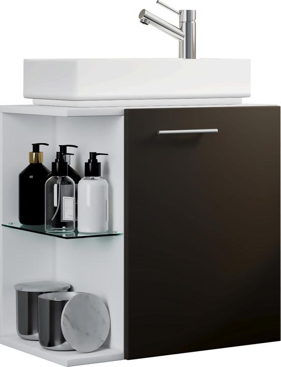 Actual product image VCM 2-piece Bathroom Furniture Set Guest WC Guest Bathroom Washbasin Small Narrow Hausa