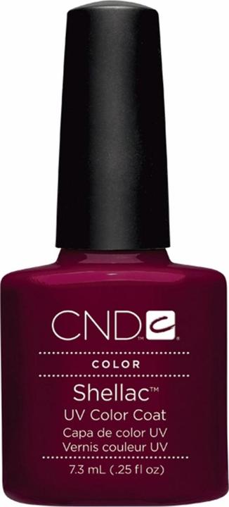 Actual product image CND Shellac - Color Coat Decadence (Red, UV gel varnish)