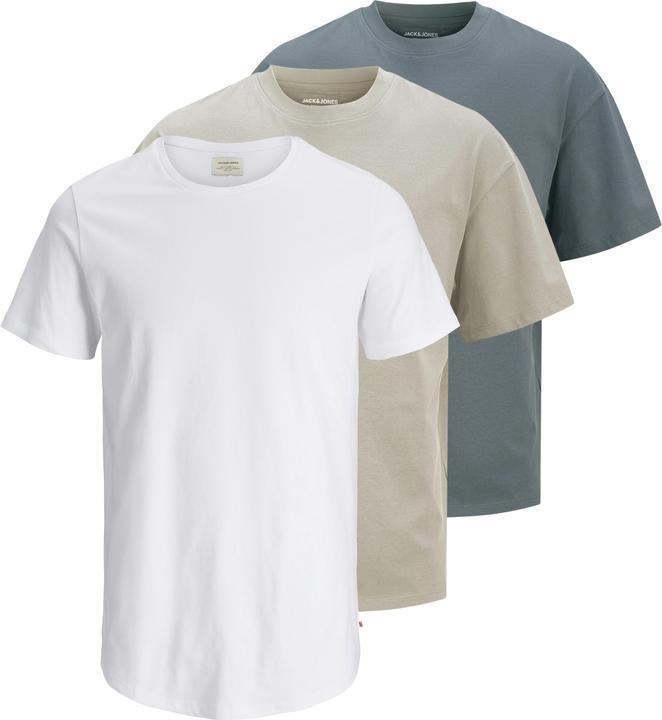 Jack & Jones Jjhugo Loose Tee Ss Crew Neck 3pk Mp