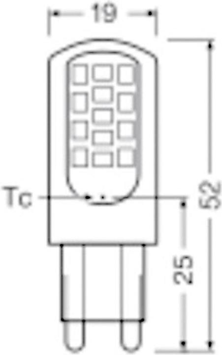 Actual product image Osram Pin (G9, 4.20 W, 470 lm, 1 x, E)