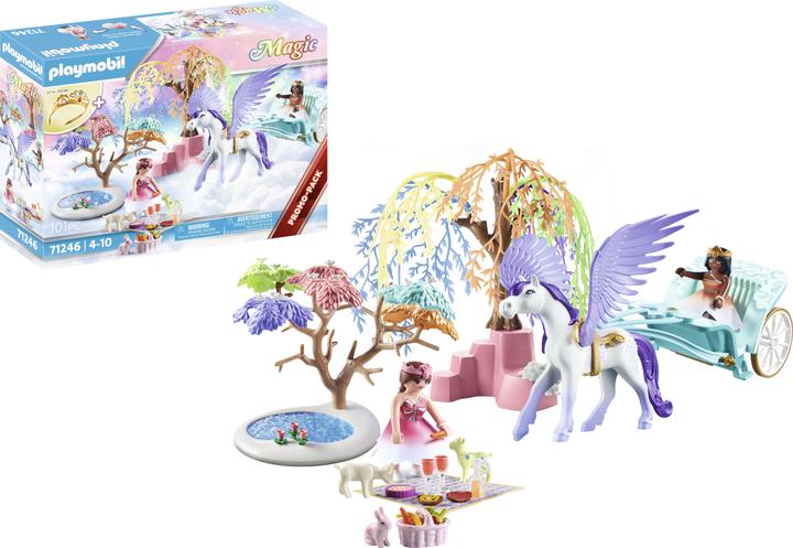Produktbild Playmobil Magic Picknick mit Pegasus-Kutsche (71246, Playmobil Magic)
