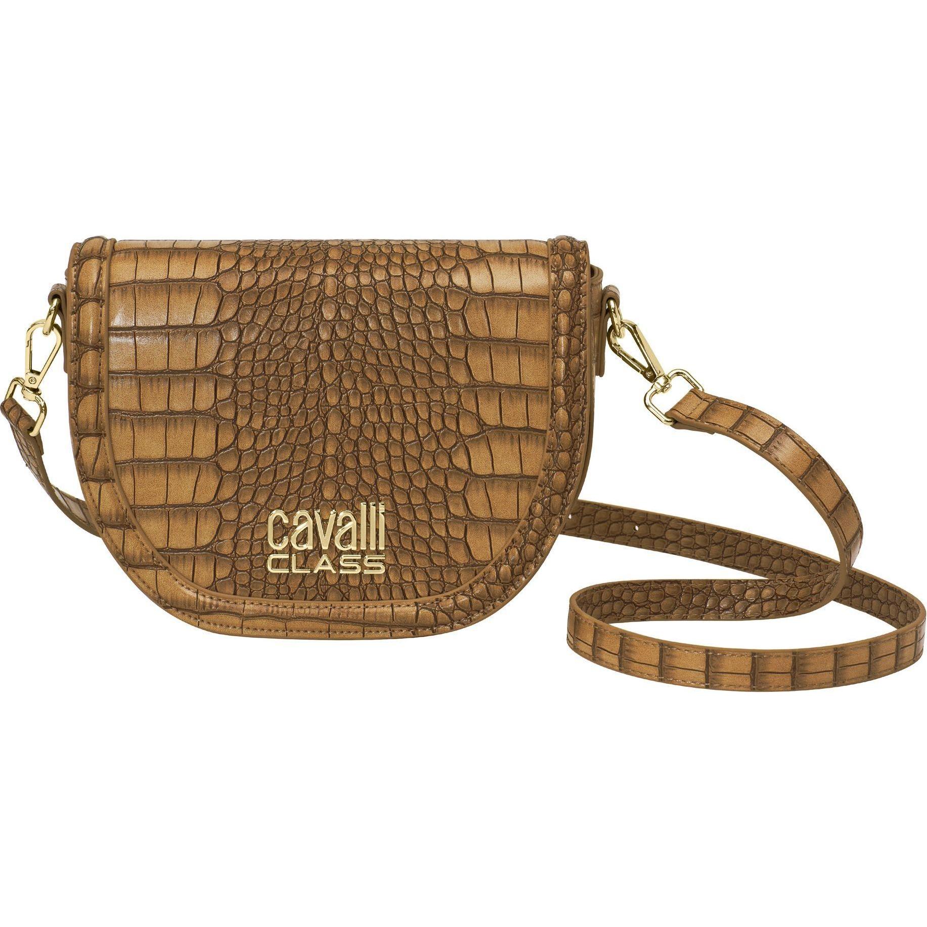Cavalli Class, Handtasche, Livenza Umhängetasche 22 cm, Braun