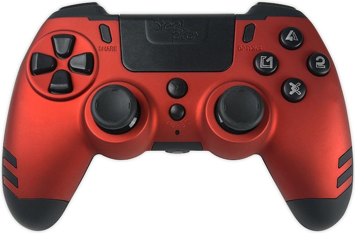 Image du produit Steelplay Slim Pack Wireless Controller Ruby Red Multi (PC, PS4)