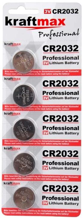 Kraftmax Lithium CR2032 3V, 5 pcs. in blister, incl.VEG (5 pcs., CR2032)