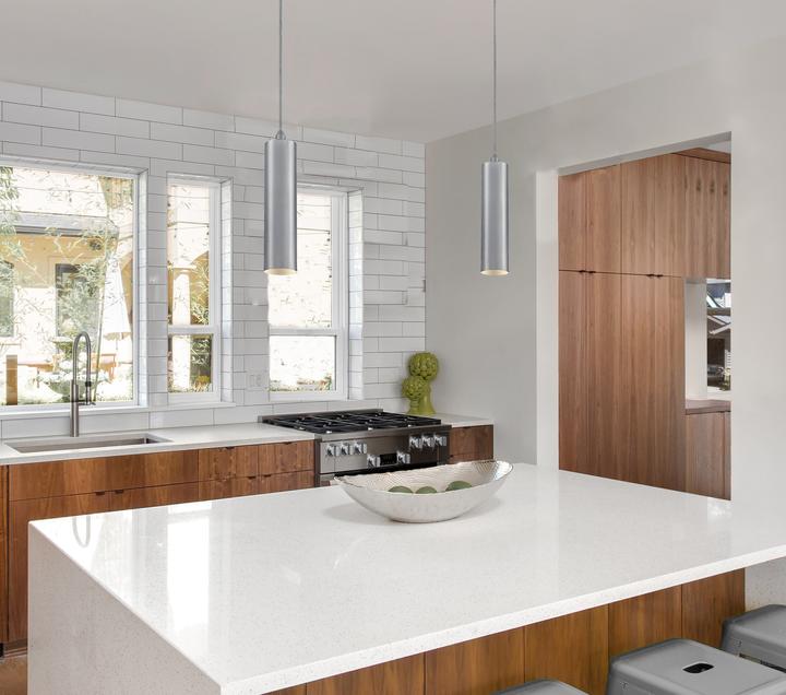 Actual product image Westinghouse LED pendant light Rayman brushed nickel (560 lm)