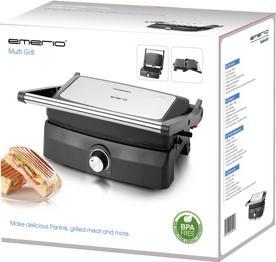 Image du produit Emerio Gril de contact Surface 23x14,5 cm