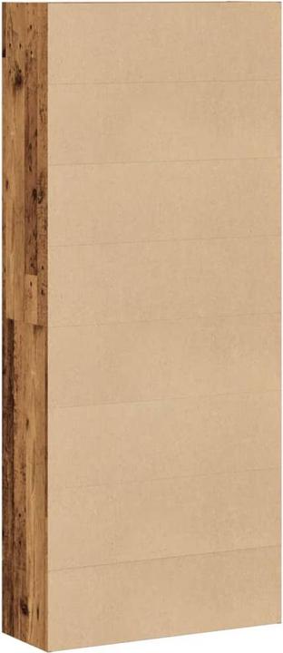 Immagine prodotto vidaXL Bücherregal Bücherschrank Standregal Raumteiler Wandregal Altholz-Optik (80 x 30 x 189 cm)