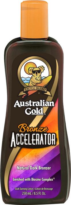 Australian Gold Bronze Accelerator Dark Tanning Lotion 250 ml (Self-tanning towel, 250 ml)